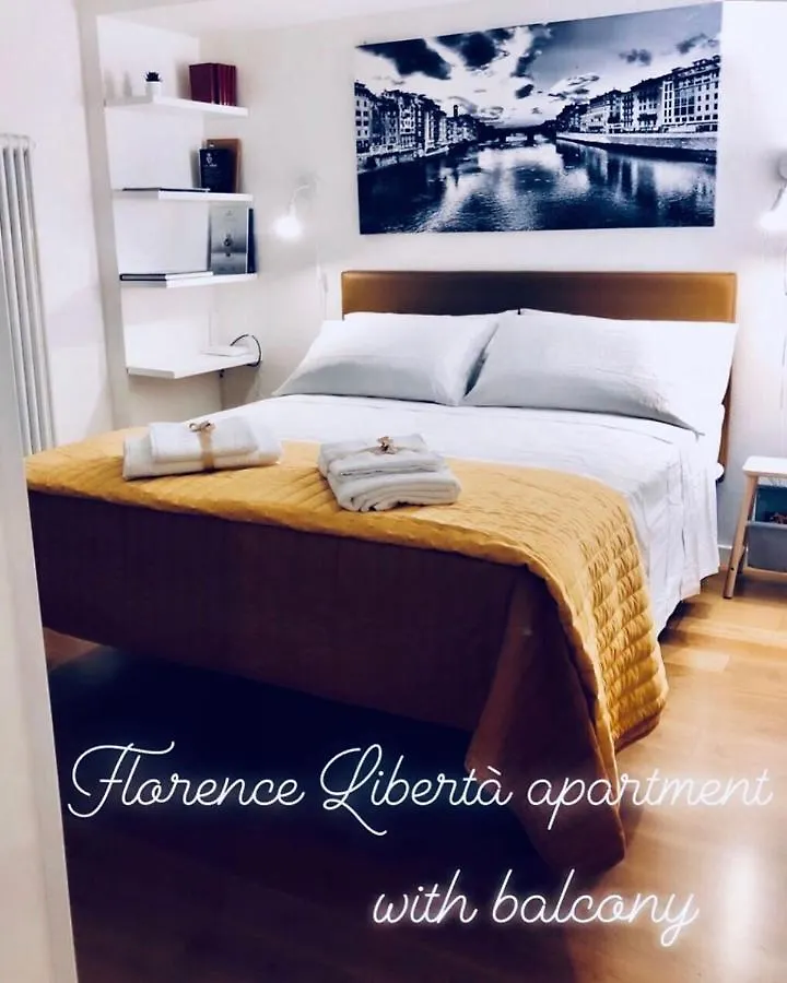 Florence Liberta Apartment With Balcony 0*,